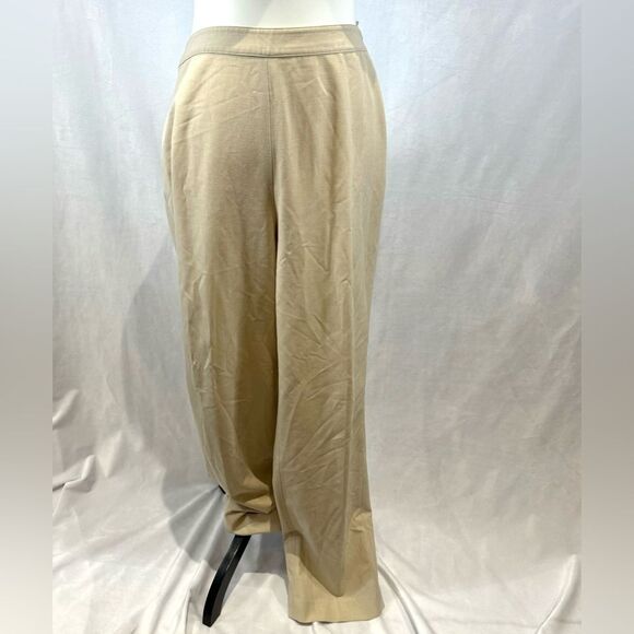 Talbots khaki color high waisted stretch dress pants size 10 - Picture 2 of 9